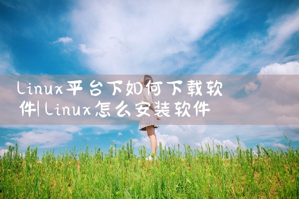 linux平台下如何下载软件