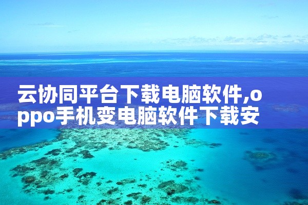 云协同平台下载电脑软件
