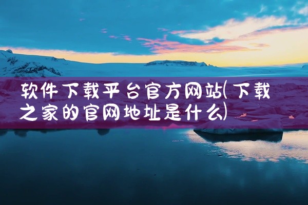 软件下载平台官方网站